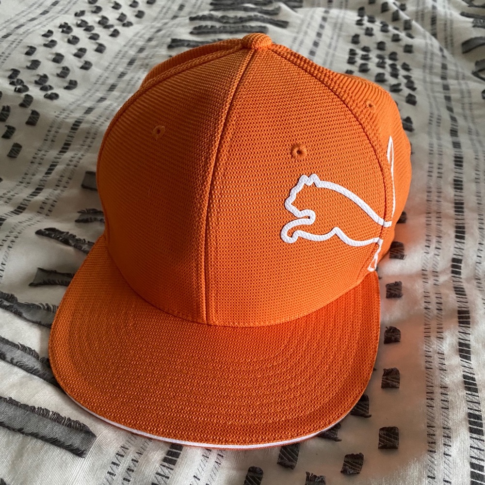 Puma hat. Rickie Fowler orange. NWOT.